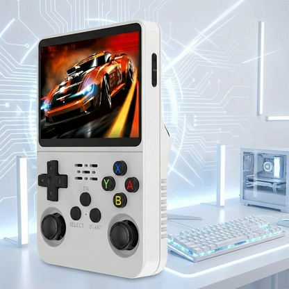 128G R36S Retro Handheld Video Game Console Linux System 3.5 Inch IPS Screen R35s Pro Portable Pocket Video Player 64GB Games
